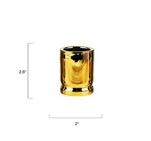 The Wine Savant 50 Caliber Bullet Shot Glasses Set - Set of 4 - Each holds 2 Ounces - Tactical Bullet Casings Shot Glasses-4