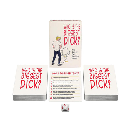 Who's the Biggest Dick? Drinking Card Game-0