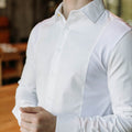 Men's Slim Fit Spill Resistant Dress Shirt