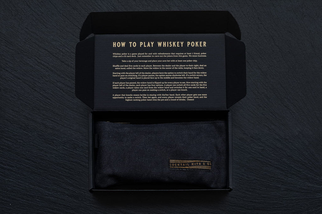 Whiskey Poker Game Set
