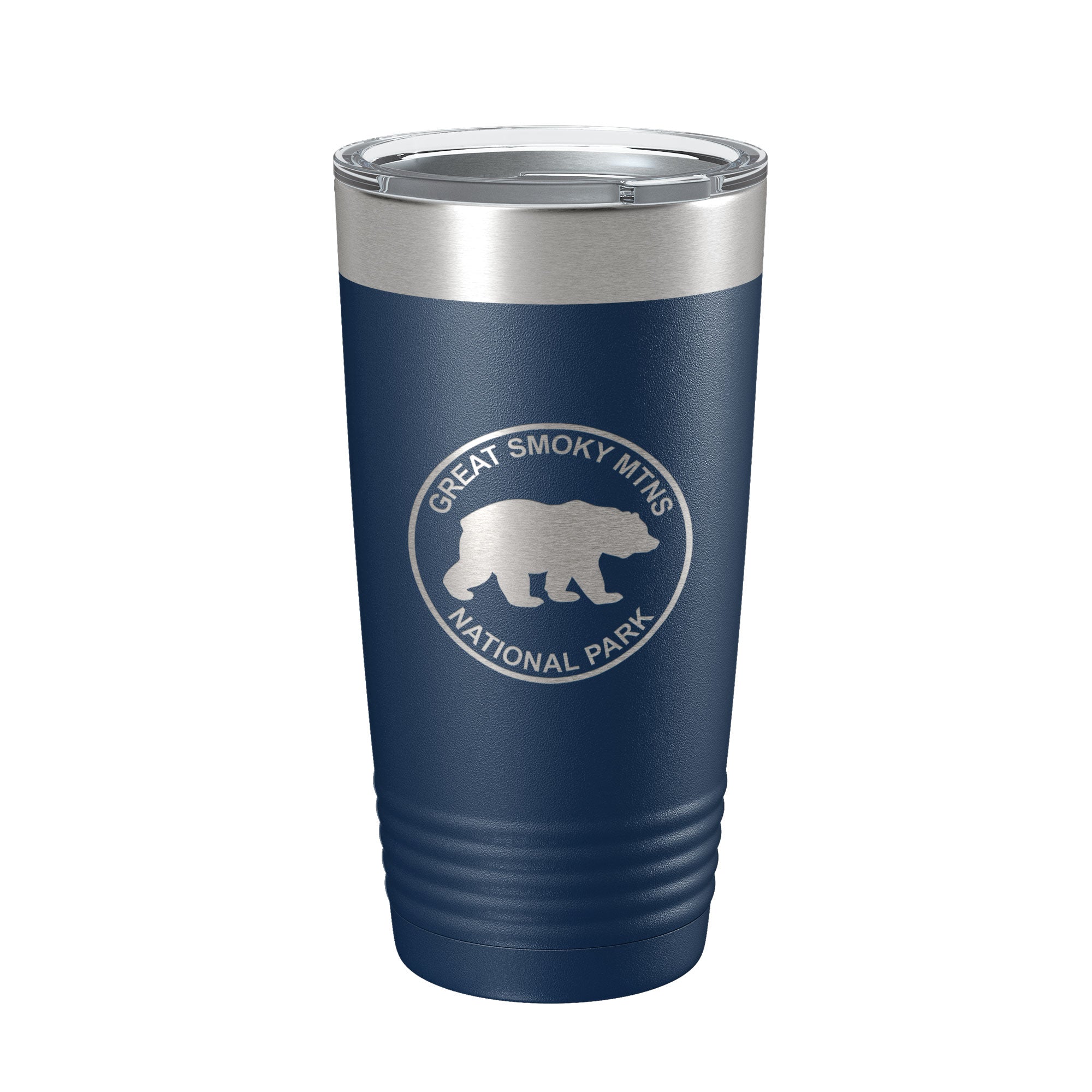 Smokies Bear Tumbler Great Smoky Mountains National Park Travel Mug Insulated Laser Engraved Coffee Cup Gatlinburg Pigeon Forge Townsend GSMNP 20 oz-2
