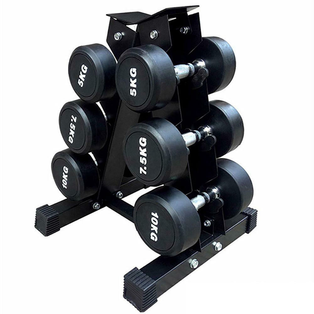 Dumbbell holder for 3 pairs of dumbbells